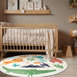 Conceptum Alfombra Woopamuk109 Blanca 100 x 100 cm